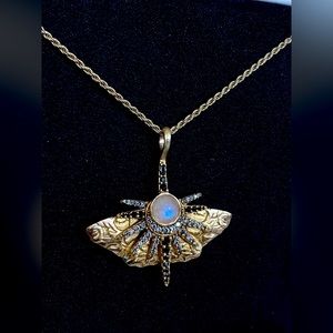 Missoma x Harris Reed Emerging Butterfly Necklace in Gold (RARE!)